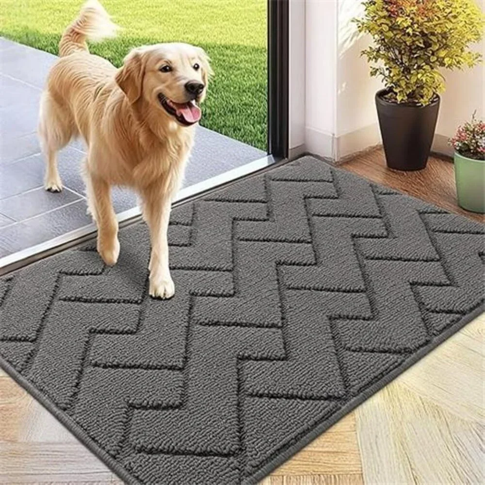 Indoor Doormat,Front Back Door Mat Rubber Backing Non Slip Door Mats